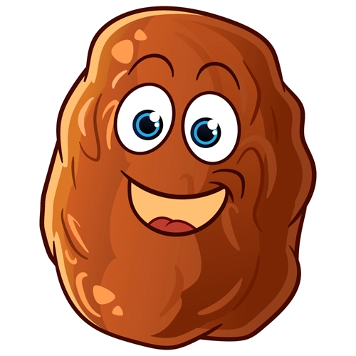 Dates Classroom Fruit Transparent Sticker